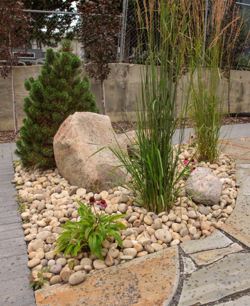 Whitemud Park Landscape Design by Andreas Lietz of Salisbury Landscaping