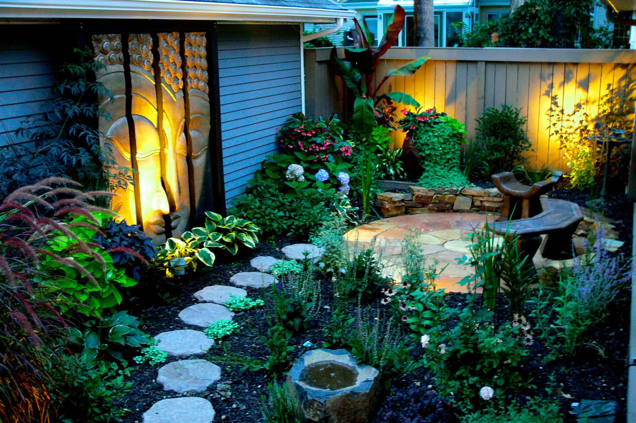 enhancing any outdoor space with lighting