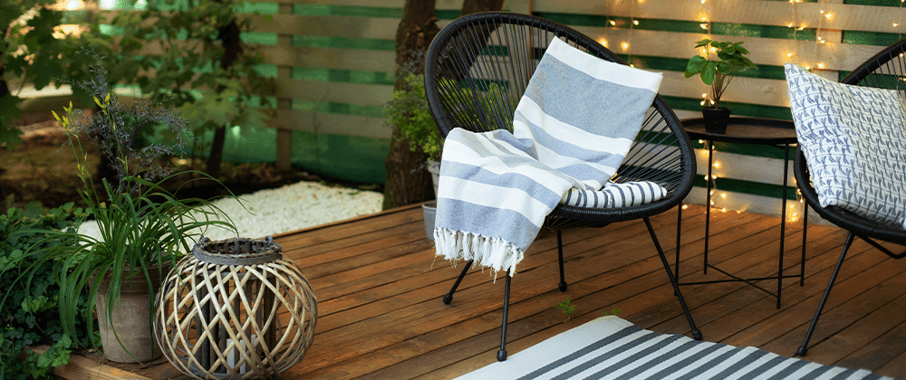 -black patio furniture Salisbury Landscaping