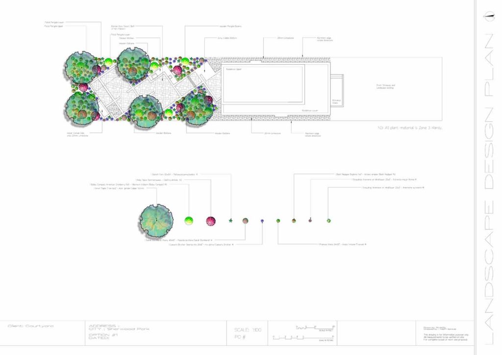 landscaping blueprint design Salisbury Landscaping Edmonton