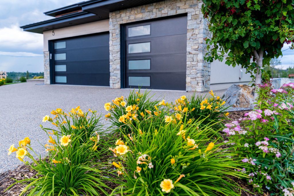 renovated garage door